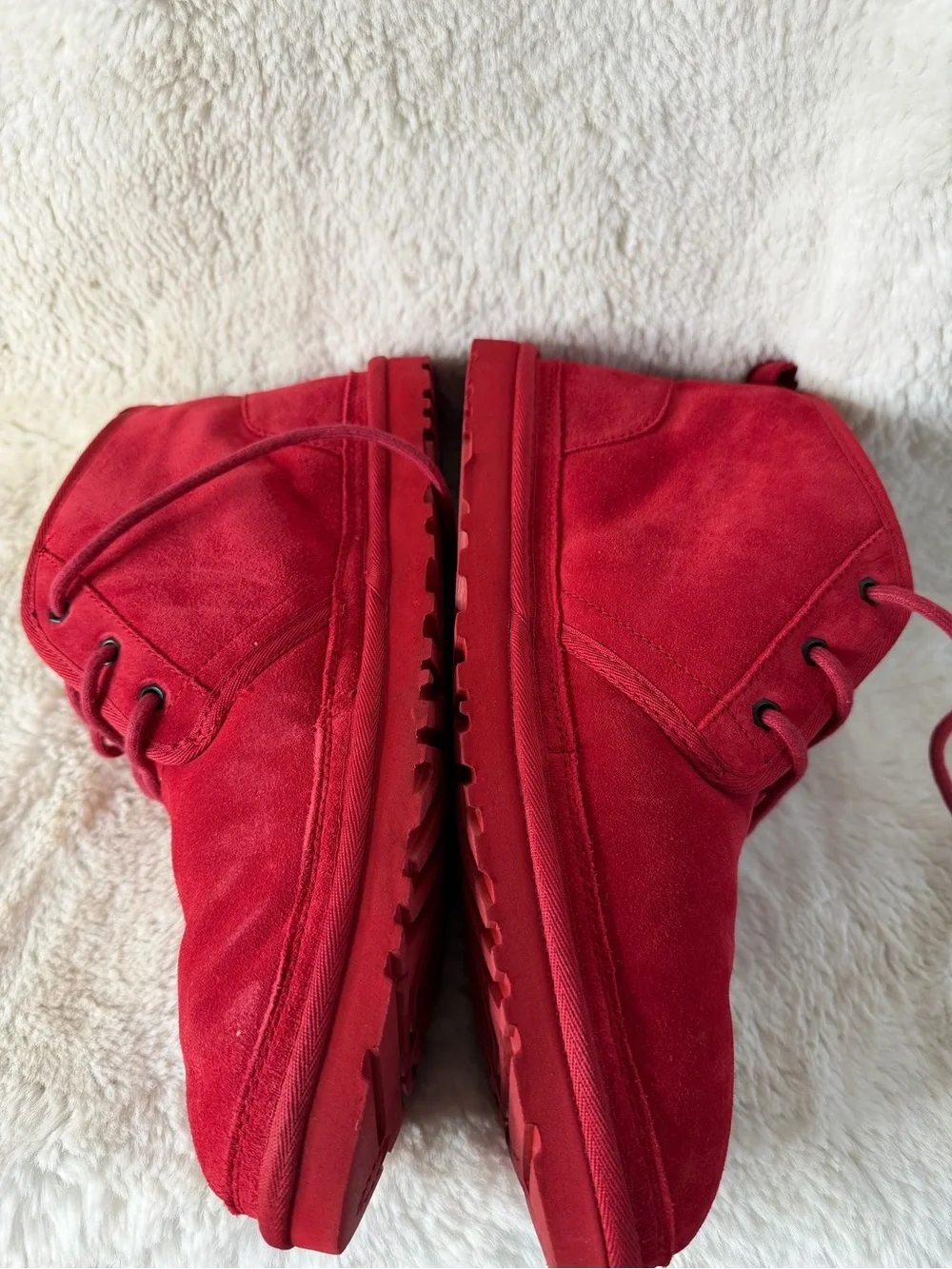 UGG Men’s Red Suede Chukka Boots